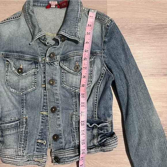 Guess Blue Denim Jacket - Picture 10 of 11